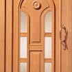 Drzwi drewniane z wypełnieniami