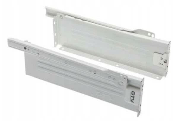 Prowadnica do szuflady METALBOX GTV H54 L450. fot. GTV Prowadnica do szuflady METALBOX GTV H54 L450. fot. GTV