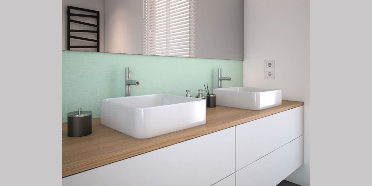 Farba Beckers Designer Kitchen & Bathroom na ścianach łazienki Farba Beckers Designer Kitchen & Bathroom na ścianach łazienki