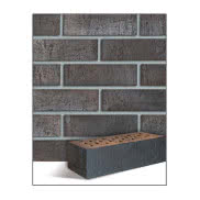Cegła klinkierowa polska Sydney - antracytowa cieniowana